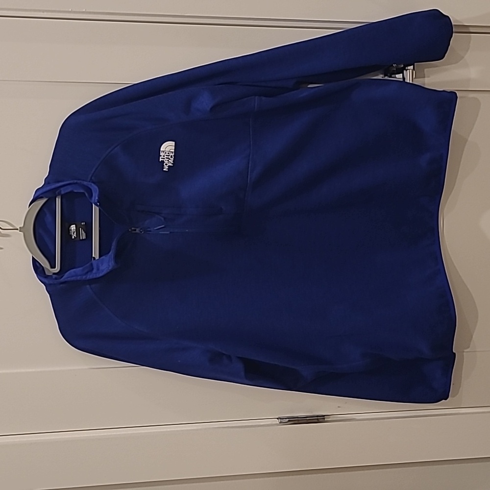 The North Face - Canyonlands Fleece Zip Neck -- Blue XL - Great Condition